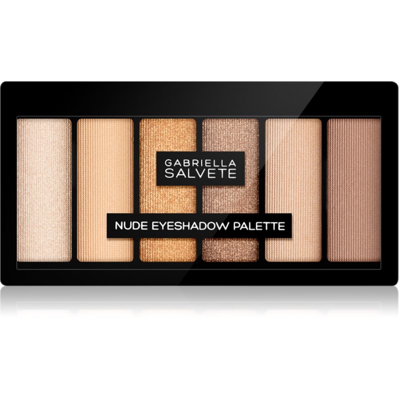 Gabriella Salvete Eyeshadow 6 Shades Palette szemhéjfesték paletta árnyalat 01 Nude 12 g-Ár