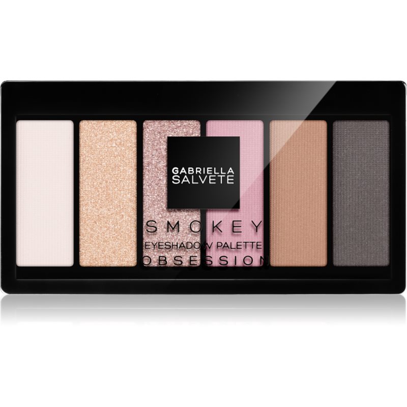Gabriella Salvete Eyeshadow 6 Shades Palette szemhéjfesték paletta árnyalat 04 Obsession 12 g-Ár