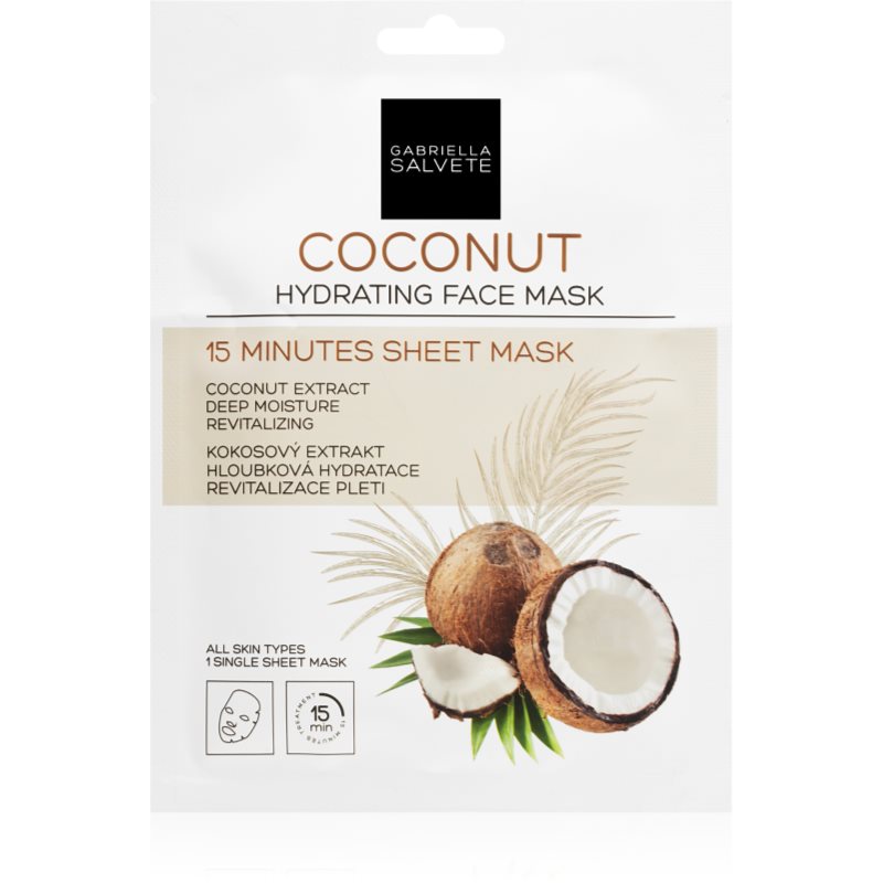 Gabriella Salvete Face Mask Coconut hidratáló gézmaszk 1 db-Ár