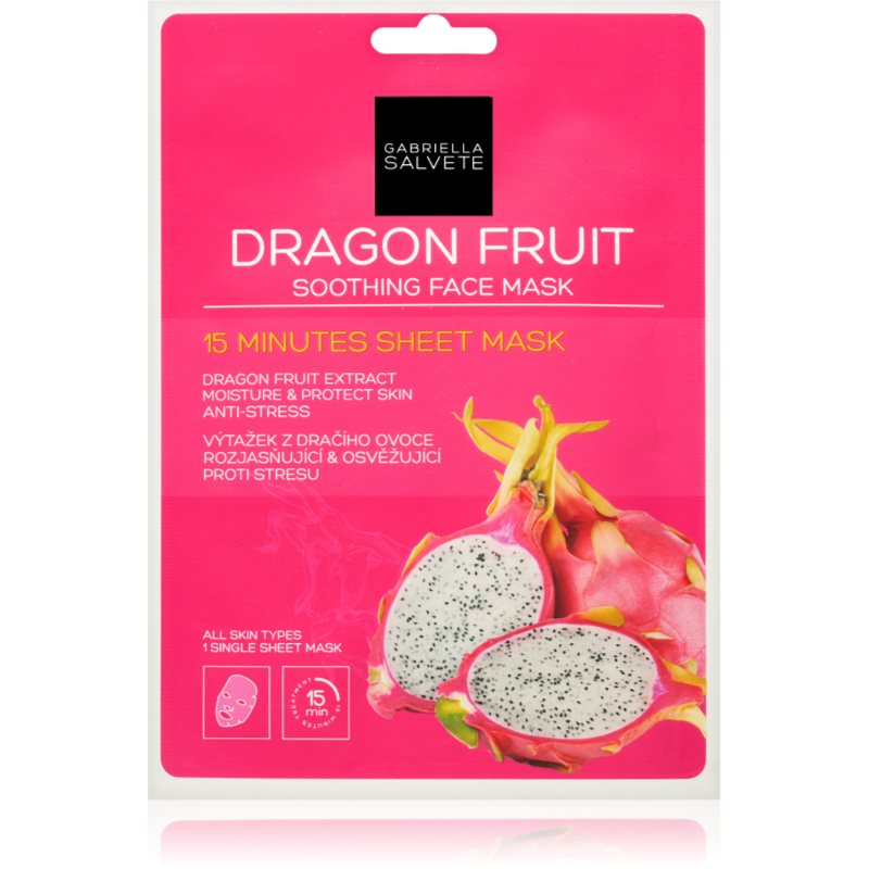 Gabriella Salvete Face Mask Dragon Fruit nyugtató hatású gézmaszk 1 db-Ár