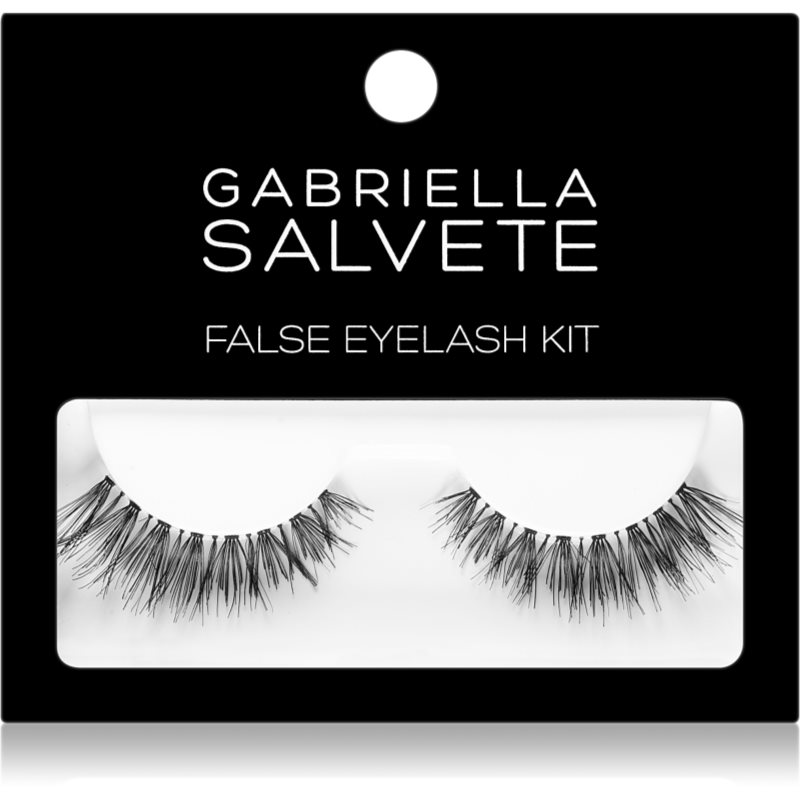 Gabriella Salvete False Eyelash Kit műszempillák ragasztóval típus Basic Black 1 db-Ár