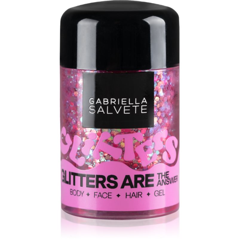 Gabriella Salvete Festival Headliners Glitters Are The Answer Arc és test csillám árnyalat Pink 10 ml-Ár