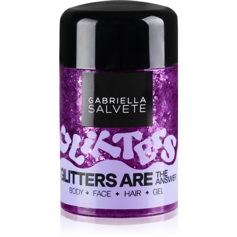Gabriella Salvete Festival Headliners Glitters Are The Answer Arc és test csillám árnyalat Violet 10 ml-Ár