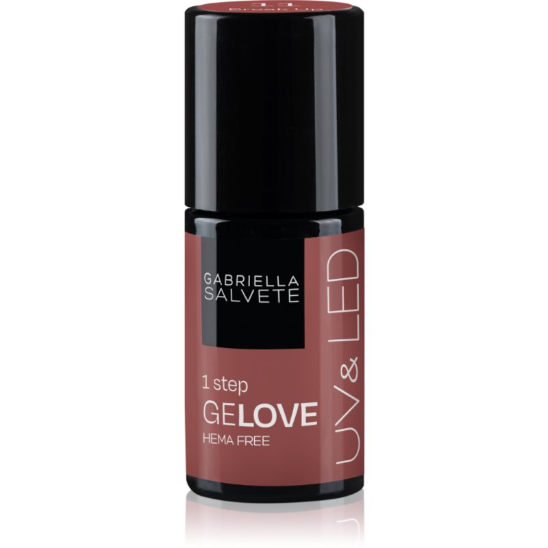 Gabriella Salvete GeLove gél körömlakk UV / LED-es lámpákhoz 3 az 1-ben árnyalat 11 Break Up 8 ml
