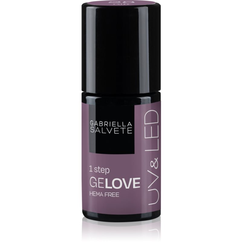 Gabriella Salvete GeLove gél körömlakk UV / LED-es lámpákhoz 3 az 1-ben árnyalat 28 Gift 8 ml