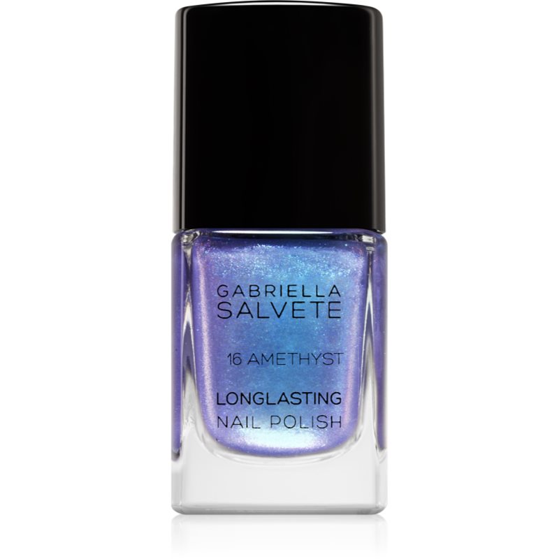 Gabriella Salvete Longlasting Enamel holografikus körömlakk árnyalat 16 Amethyst 11 ml-Ár