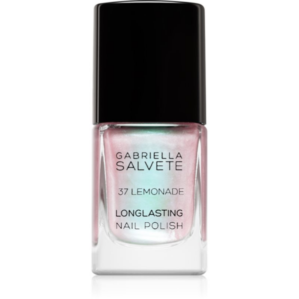 Gabriella Salvete Longlasting Enamel holografikus körömlakk árnyalat 37 Lemonade 11 ml-Ár