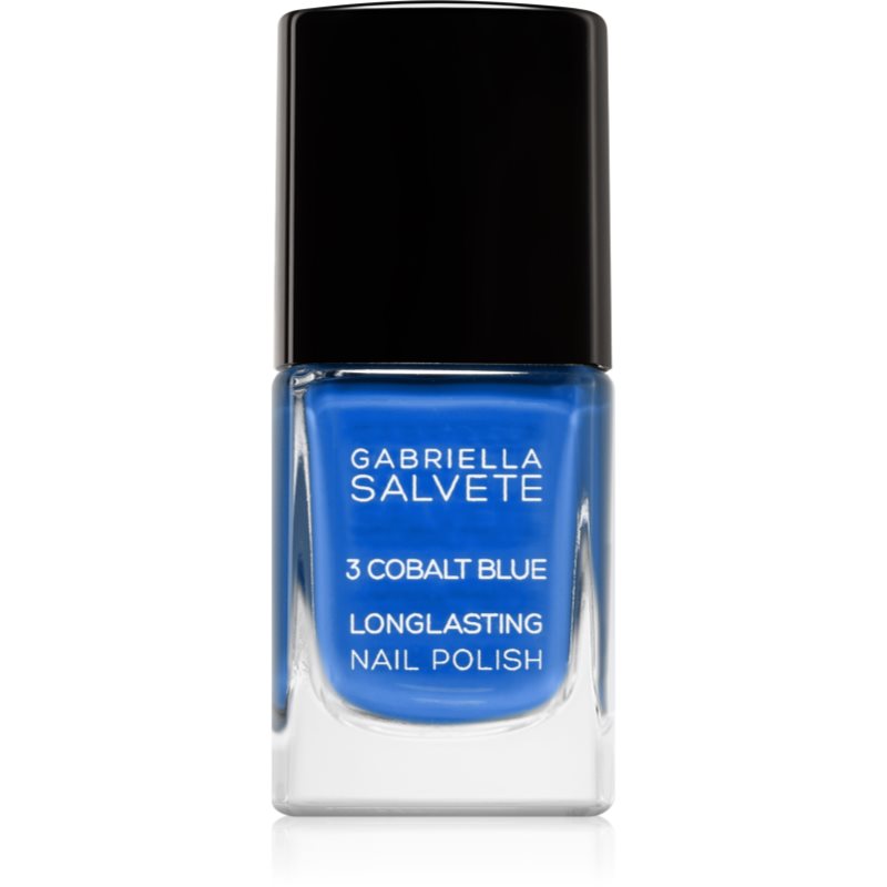 Gabriella Salvete Longlasting Enamel hosszantartó körömlakk magasfényű árnyalat 03 Cobalt Blue 11 ml-Ár