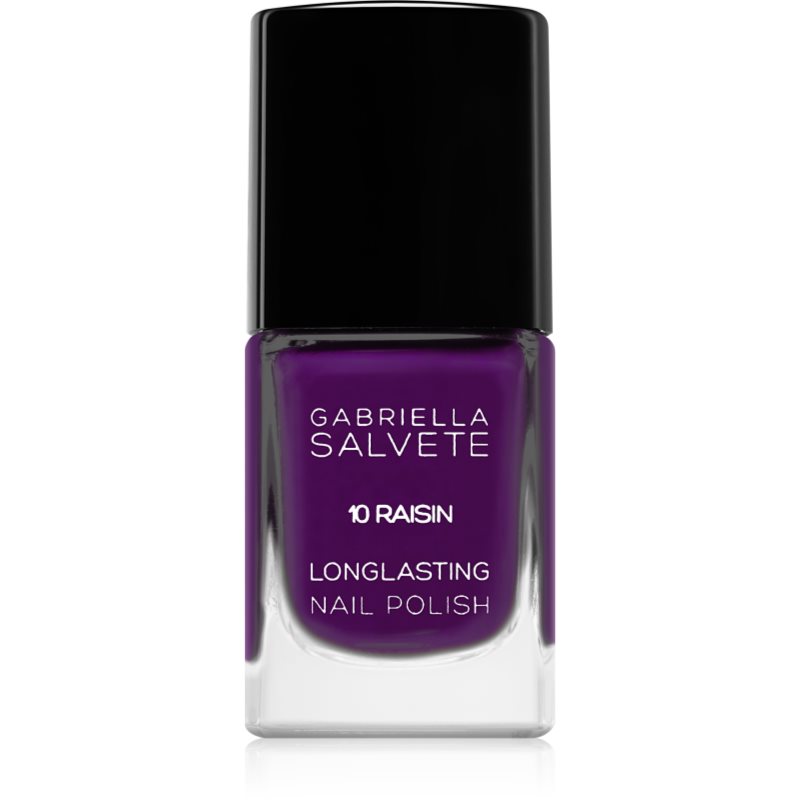 Gabriella Salvete Longlasting Enamel hosszantartó körömlakk magasfényű árnyalat 10 Raisin 11 ml-Ár