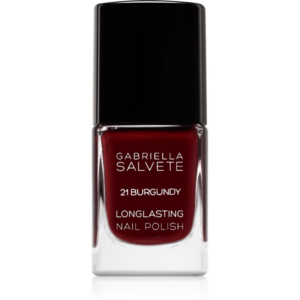 Gabriella Salvete Longlasting Enamel hosszantartó körömlakk magasfényű árnyalat 21 Burgundy 11 ml-Ár