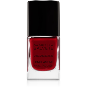 Gabriella Salvete Longlasting Enamel hosszantartó körömlakk magasfényű árnyalat 24 Classic Red 11 ml-Ár