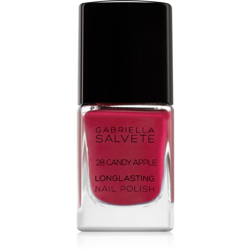Gabriella Salvete Longlasting Enamel hosszantartó körömlakk magasfényű árnyalat 28 Candy Apple 11 ml-Ár