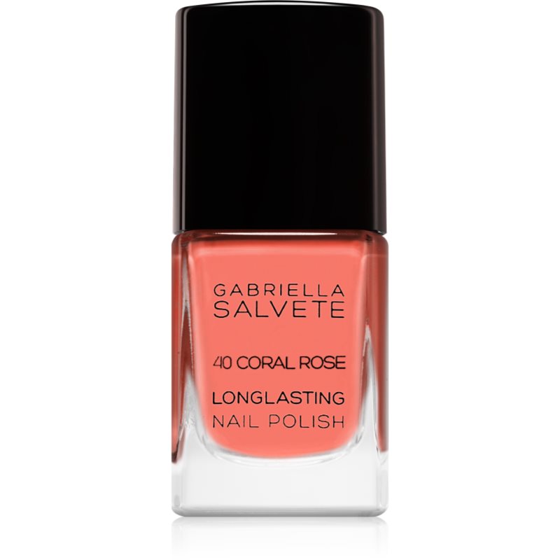 Gabriella Salvete Longlasting Enamel hosszantartó körömlakk magasfényű árnyalat 40 Coral Rose 11 ml-Ár