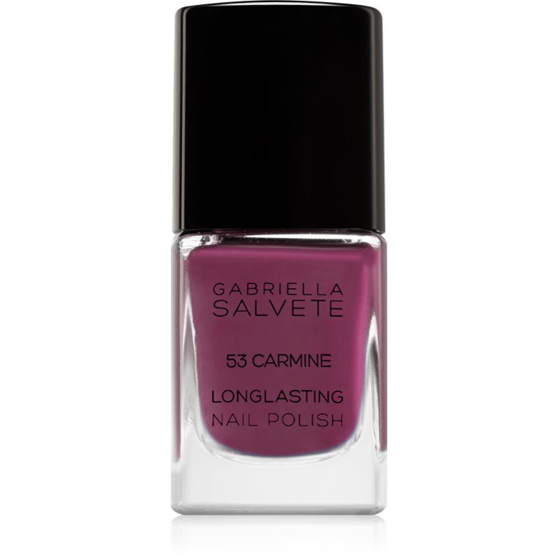 Gabriella Salvete Longlasting Enamel hosszantartó körömlakk magasfényű árnyalat 53 Carmine 11 ml-Ár