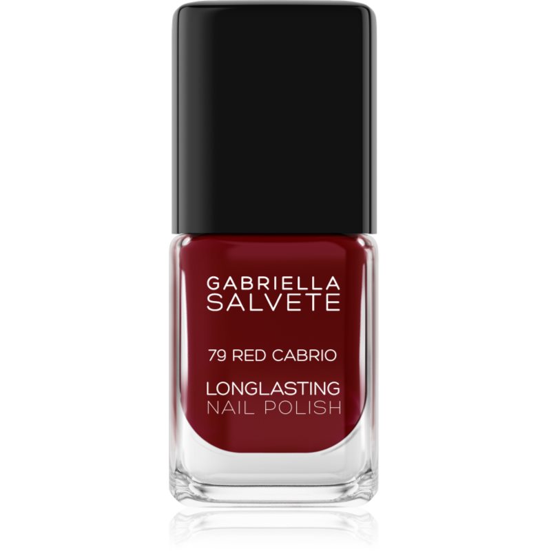 Gabriella Salvete Longlasting Enamel hosszantartó körömlakk magasfényű árnyalat 79 Red Cabrio 11 ml-Ár