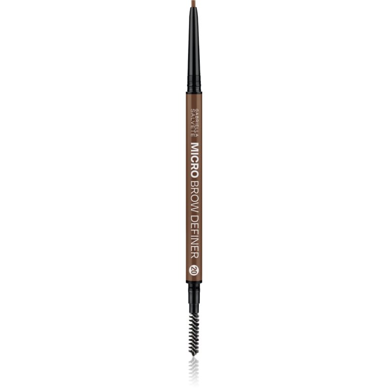 Gabriella Salvete Micro Brow Definer precíz szemöldökceruza kefével árnyalat 20 0.08 g-ár