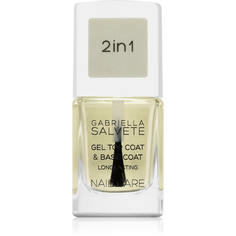 Gabriella Salvete Nail Care Top & Base Coat bázis- és fedőlakk géles textúrájú 11 ml-Ár