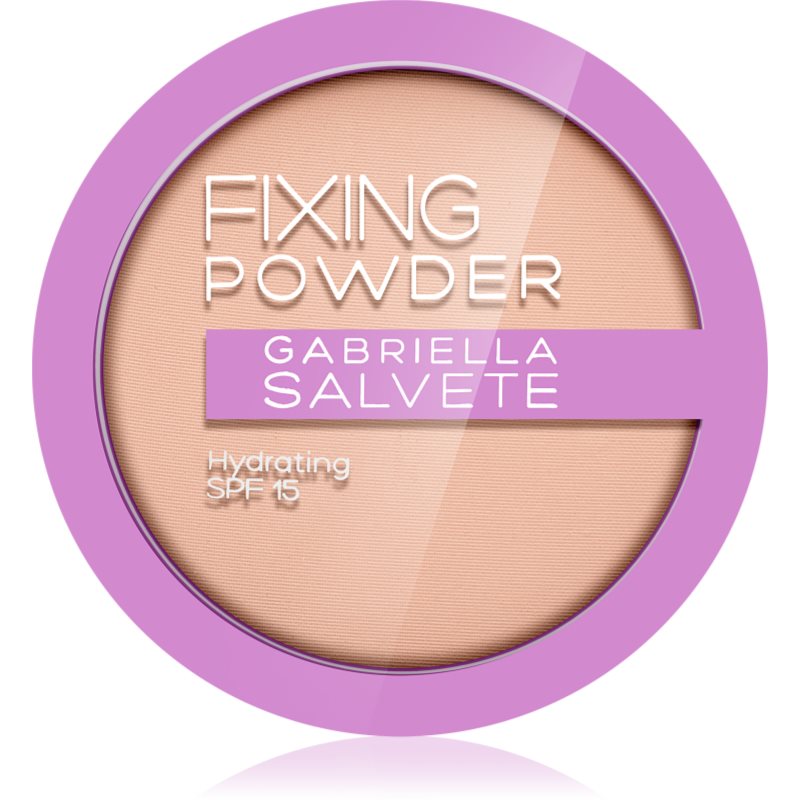 Gabriella Salvete Nude gyengéd kompakt púder SPF 15 árnyalat 02 Light Nude 8 g-Ár