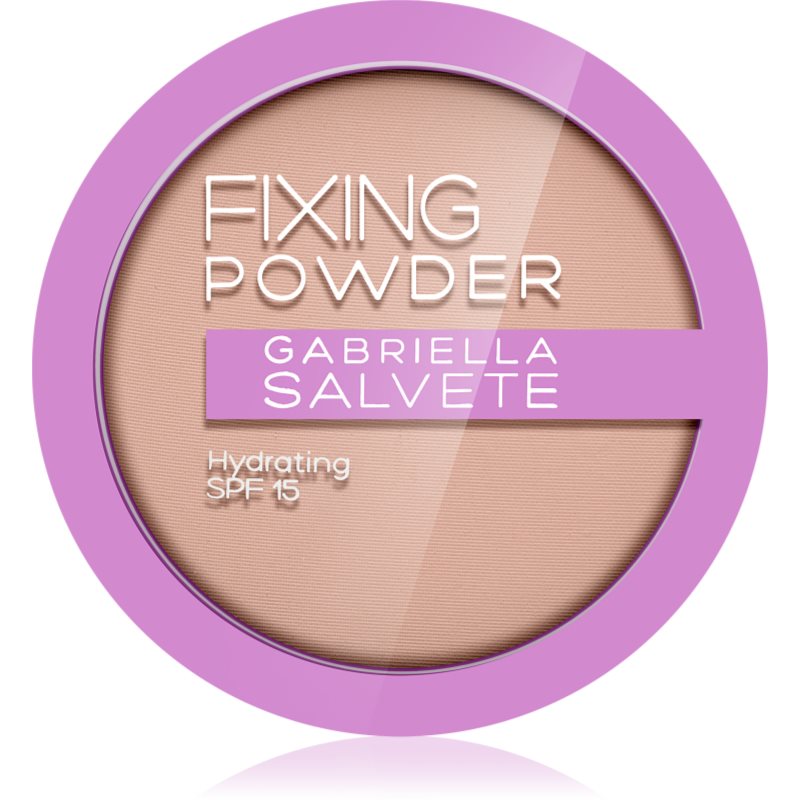 Gabriella Salvete Nude gyengéd kompakt púder SPF 15 árnyalat 03 Nude Sand 8 g-Ár