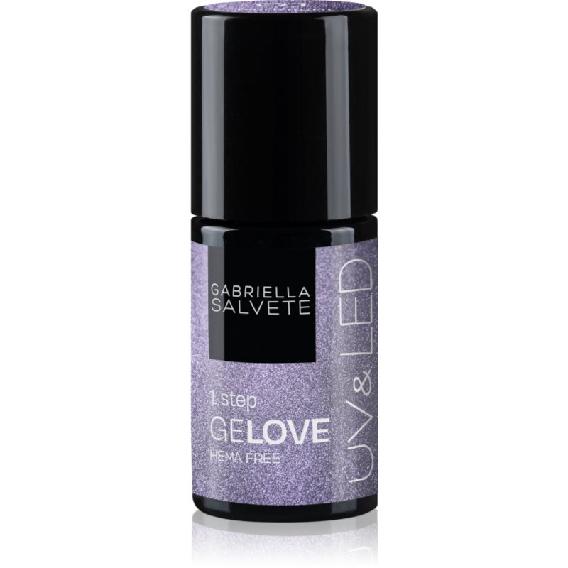 Gabriella Salvete Over The Moon Midnight gél körömlakk UV / LED-es lámpákhoz 3 az 1-ben 8 ml