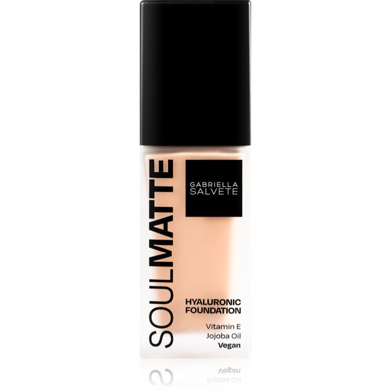 Gabriella Salvete SoulMatte tartós alapozó matt hatással árnyalat 03C Beige Cold 30 ml