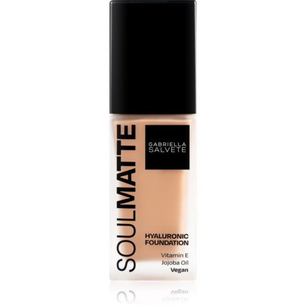 Gabriella Salvete SoulMatte tartós alapozó matt hatással árnyalat 04W Golden Sand Warm 30 ml-Ár