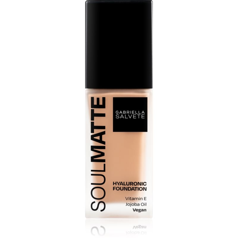 Gabriella Salvete SoulMatte tartós alapozó matt hatással árnyalat 04W Golden Sand Warm 30 ml-Ár