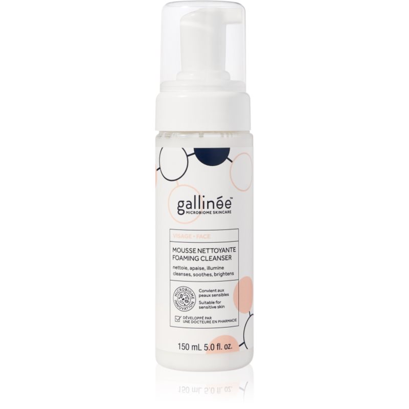 Gallinée SKIN CARE Foaming Facial Cleanser finoman tisztító hab az arcra 150 ml-Ár