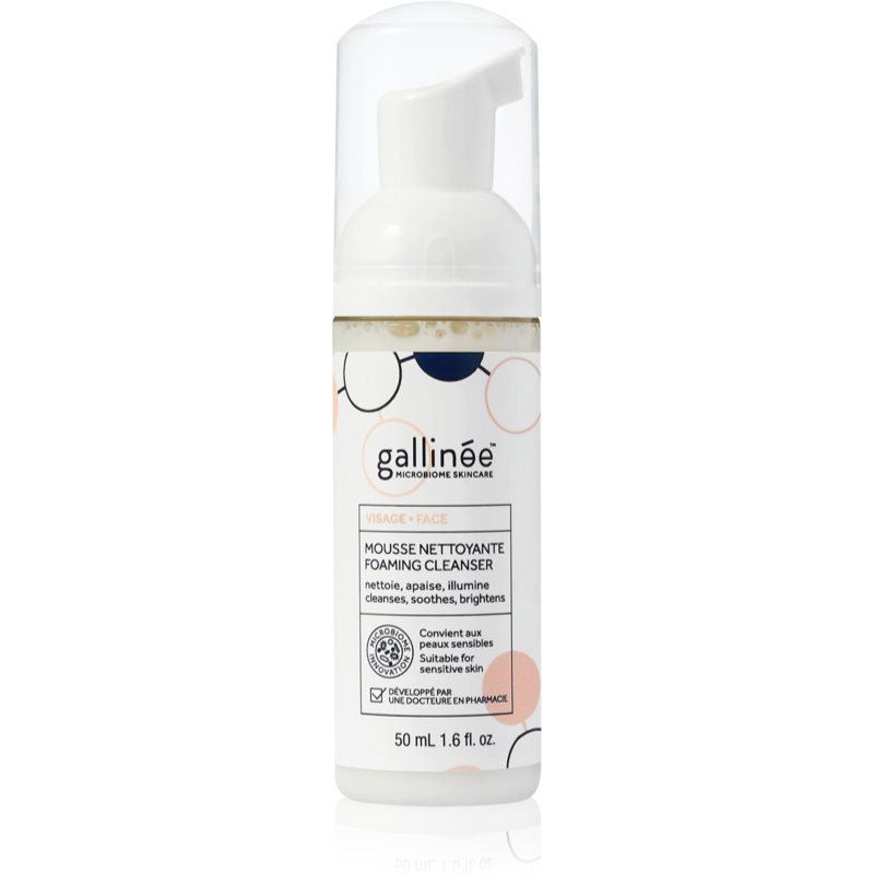 Gallinée SKIN CARE Foaming Facial Cleanser finoman tisztító hab az arcra 50 ml-Ár