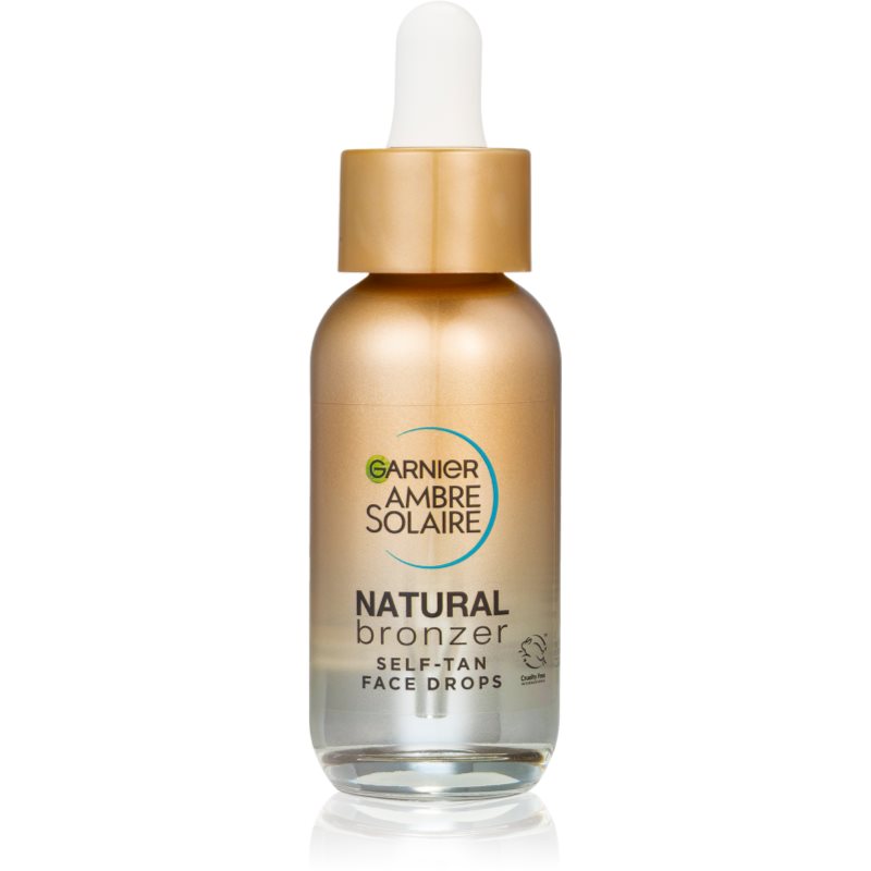 Garnier Ambre Solaire Natural Bronzer önbarnító cseppek az arcra 30 ml-Ár