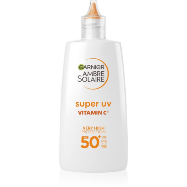 Garnier Ambre Solaire Super UV Vitamin C gyengéd védő folyadék a sötét foltok ellen SPF 50+ 40 ml-Ár