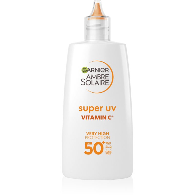 Garnier Ambre Solaire Super UV Vitamin C gyengéd védő folyadék a sötét foltok ellen SPF 50+ 40 ml-Ár