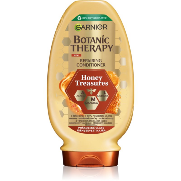Garnier Botanic Therapy Honey & Propolis megújító balzsam a károsult hajra parabénmentes 200 ml-Eredeti