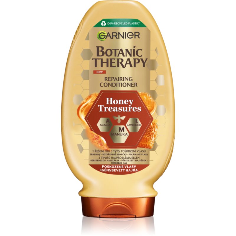 Garnier Botanic Therapy Honey & Propolis megújító balzsam a károsult hajra parabénmentes 200 ml-Eredeti