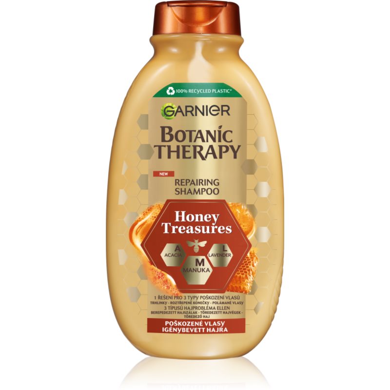 Garnier Botanic Therapy Honey & Propolis megújító sampon a károsult hajra 400 ml-Eredeti