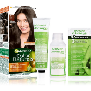 Garnier Color Naturals Creme hajfesték árnyalat 3 Natural Dark Brown 1 db-Eredeti