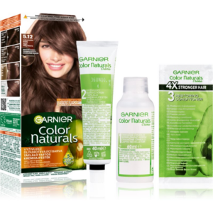 Garnier Color Naturals Creme hajfesték árnyalat 5.12 Cold Light Brown 1 db-Eredeti