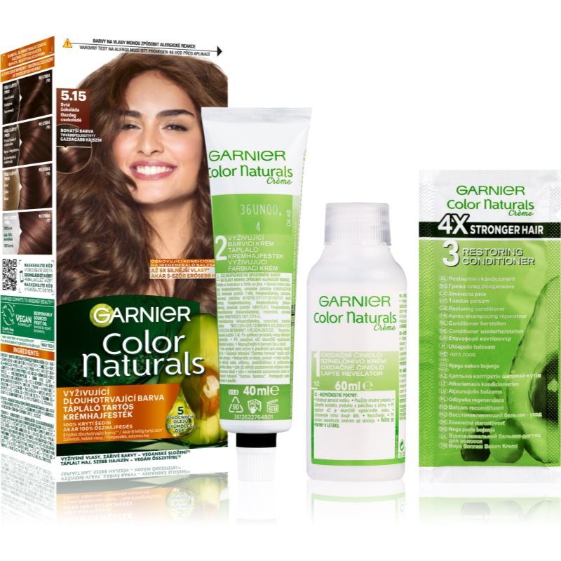 Garnier Color Naturals Creme hajfesték árnyalat 5.15 Rich Chocolate 1 db-Ár
