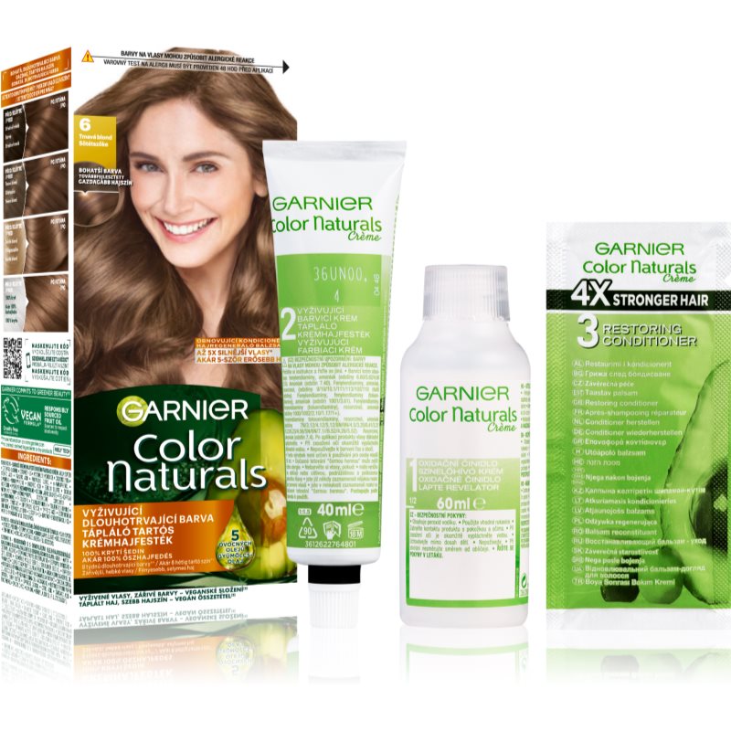 Garnier Color Naturals Creme hajfesték árnyalat 6 Natural Dark Blonde 1 db-Ár