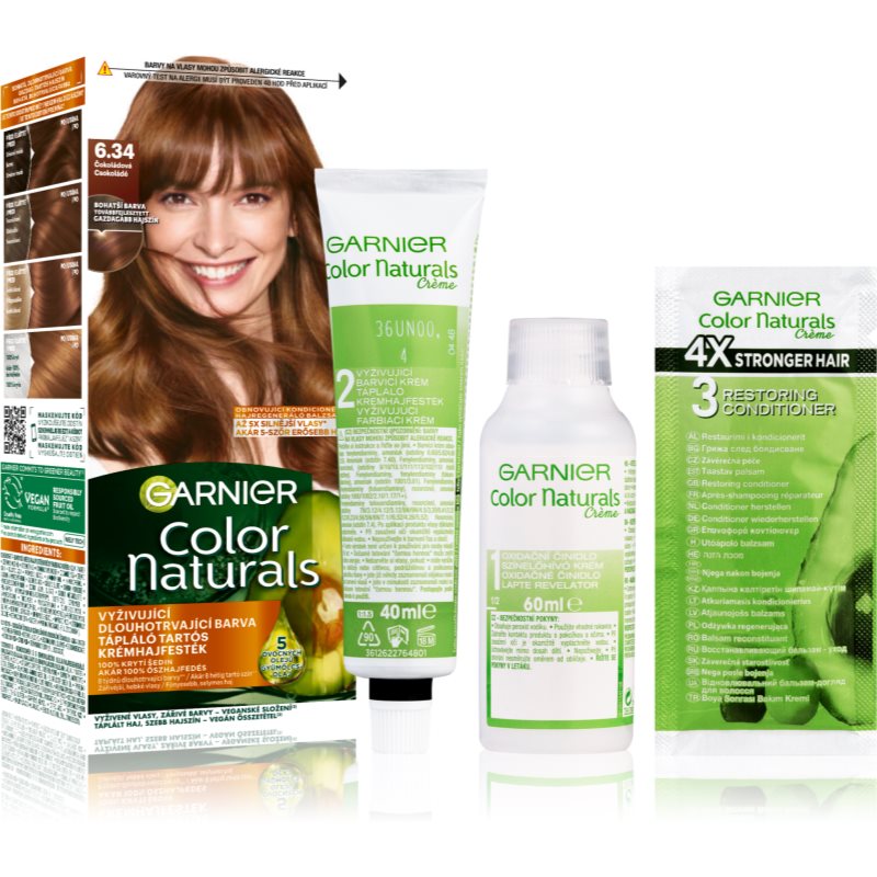Garnier Color Naturals Creme hajfesték árnyalat 6.34 Chocolate 1 db-Ár