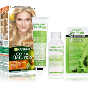 Garnier Color Naturals Creme hajfesték árnyalat 9.1 Natural Extra Light Ash Blond 1 db-Eredeti