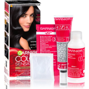 Garnier Color Sensation hajfesték árnyalat 1.0 Onyx Black 1 db-Eredeti