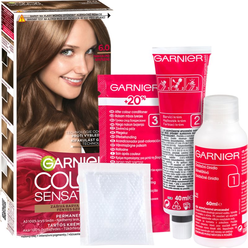 Garnier Color Sensation hajfesték árnyalat 6.0 Dark Blonde-Eredeti