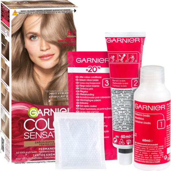 Garnier Color Sensation hajfesték árnyalat 8.11 Pearl Ash Blonde-Ár