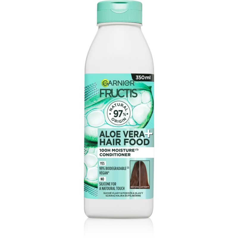 Garnier Fructis Aloe Vera Hair Food hidratáló kondicionáló normál és száraz hajra 350 ml-Ár