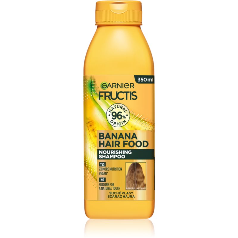 Garnier Fructis Banana Hair Food tápláló sampon száraz hajra 350 ml-Ár