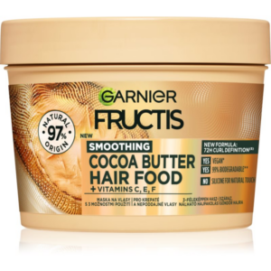 Garnier Fructis Cocoa Butter Hair Food tápláló hajmaszk kakaóvajjal 390 ml-Ár