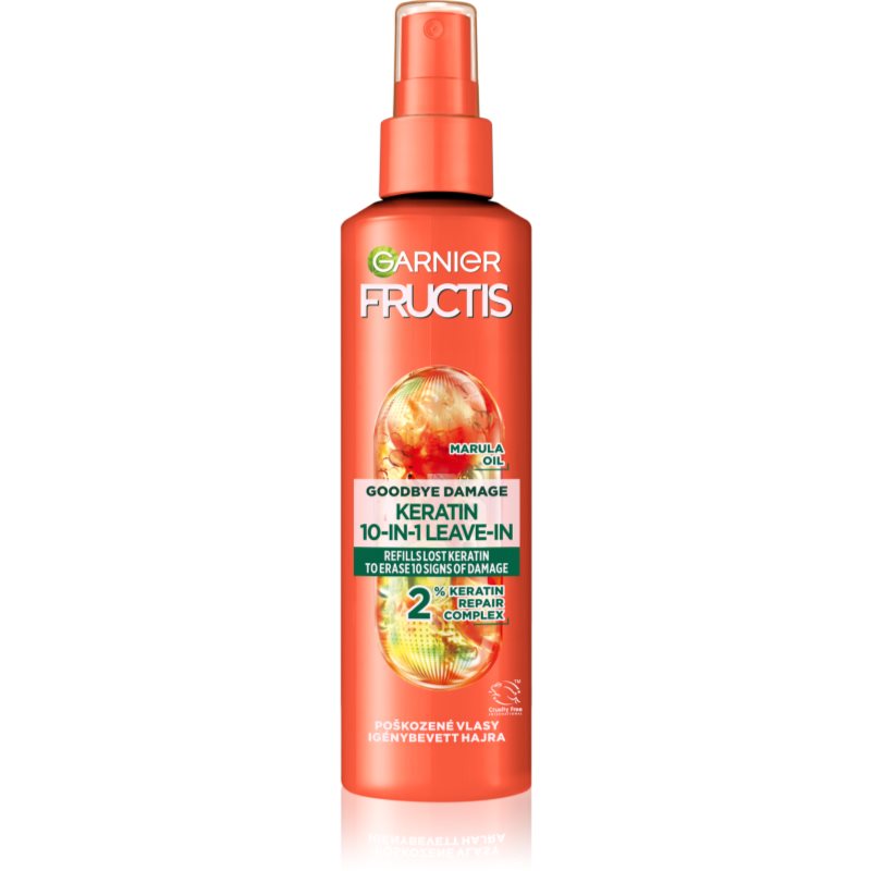 Garnier Fructis Goodbye Damage leöblítést nem igénylő spray keratinnal 150 ml-Ár
