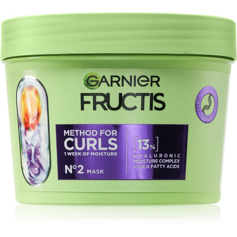 Garnier Fructis Hydra Curls hidratáló maszk hajra a hullámos és göndör hajra 370 ml