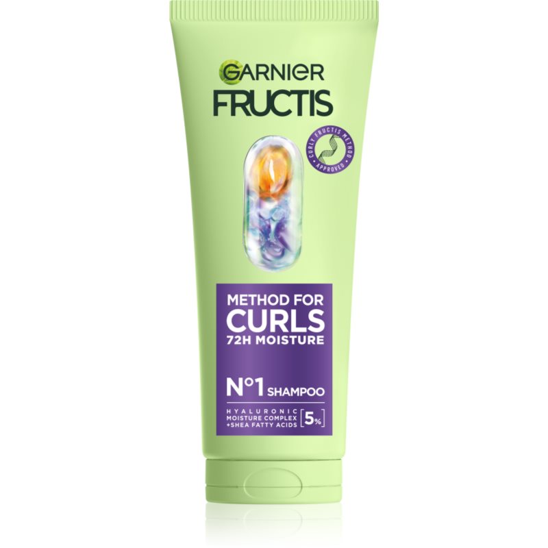 Garnier Fructis Hydra Curls hidratáló sampon a hullámos és göndör hajra 200 ml